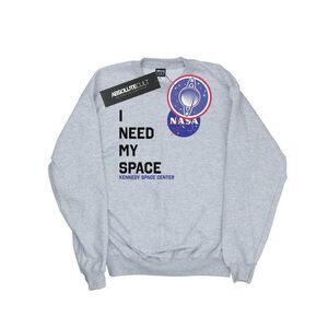 NASA Mens I Need My Space Sweatshirt / Sports Grey